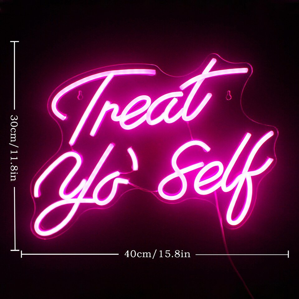 Néon "Treat Yourself" - 4