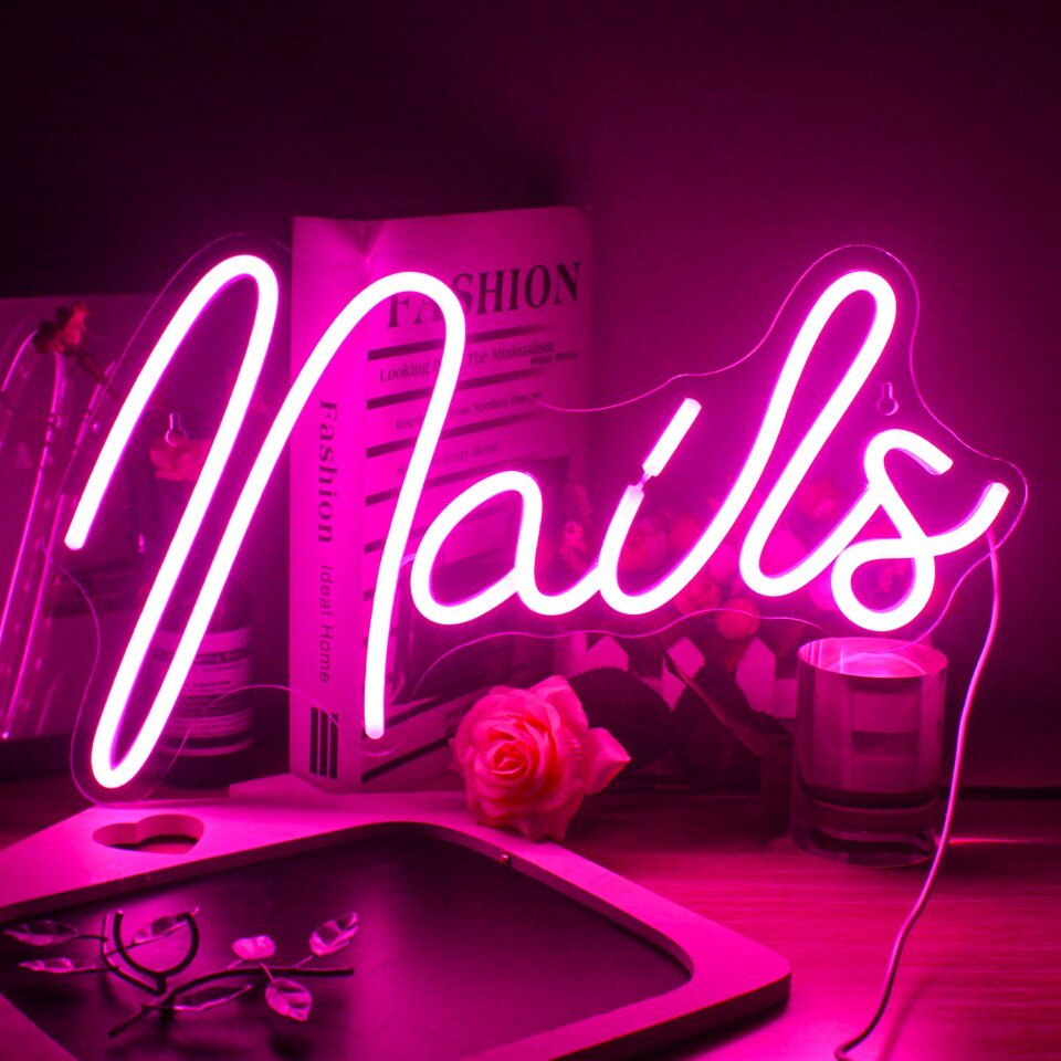 Néon "all you need is nails" - 10
