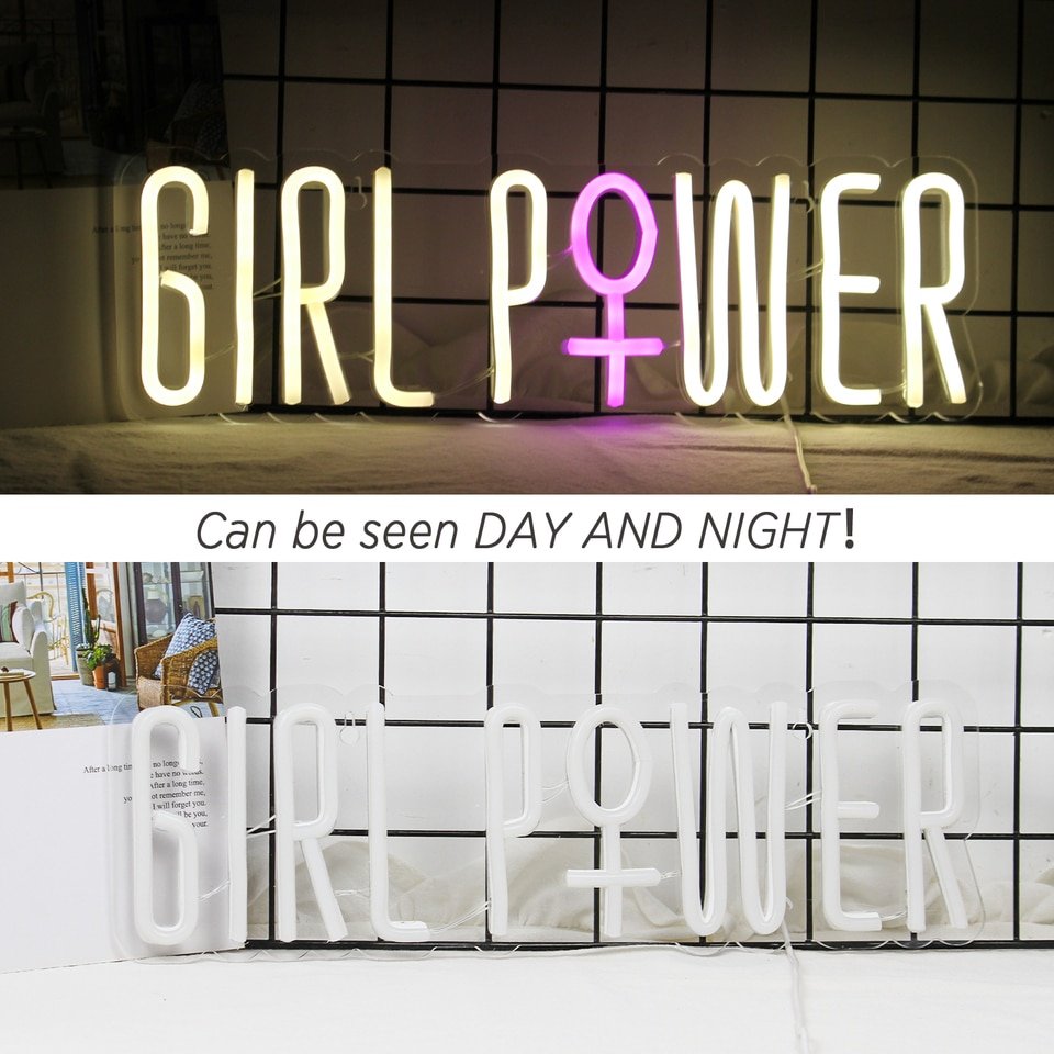 Néon "Girl Power" - 2