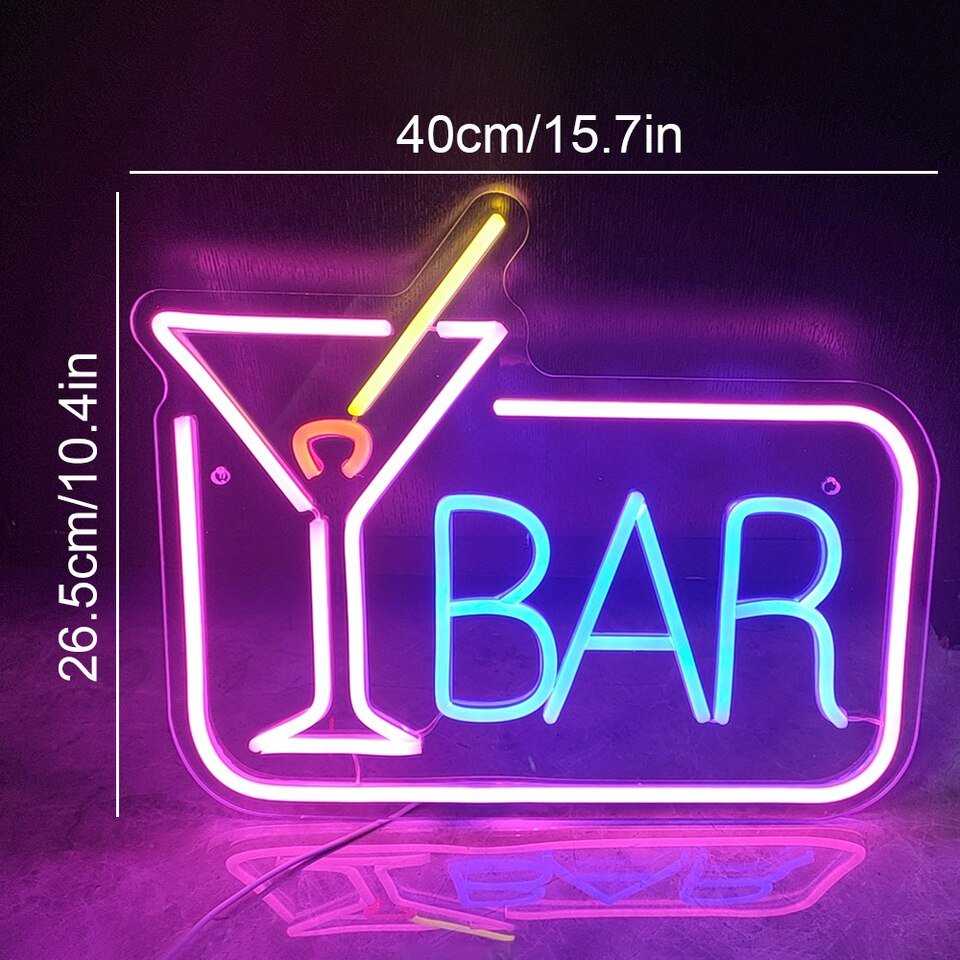 Néon "Cocktails Bar" - 2