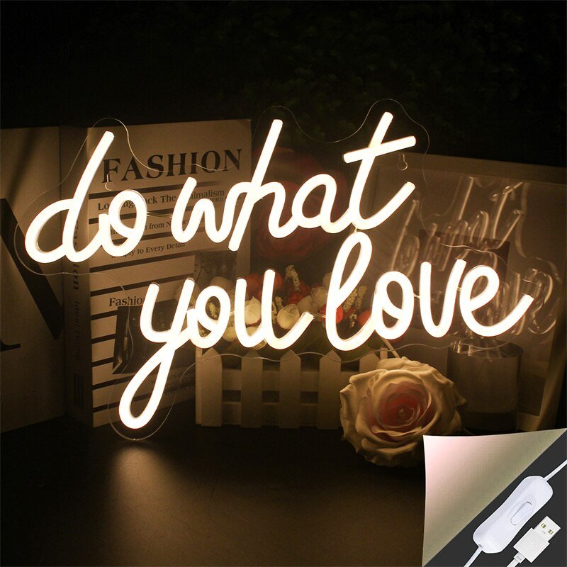 Néon "Do What You Love" - 3