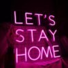 Lampe "Let's Stay Home" - 1