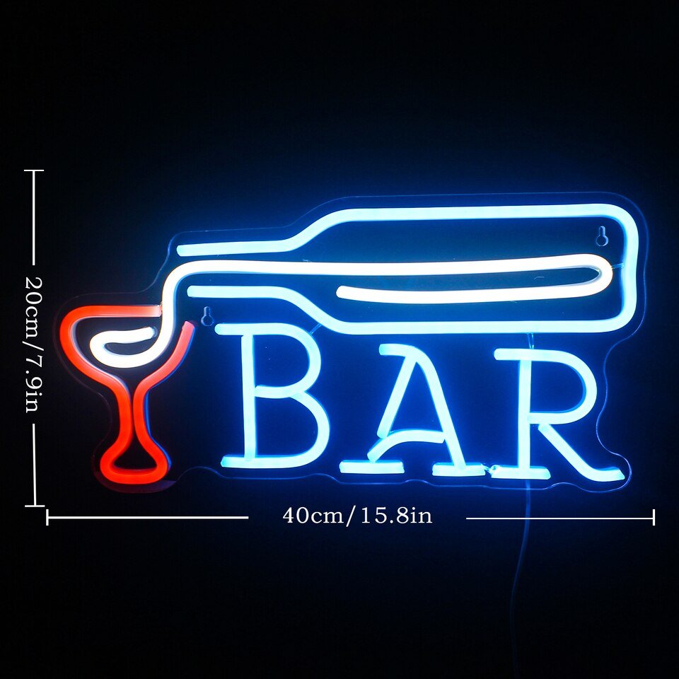Néon "Bar" Acrylique - 5