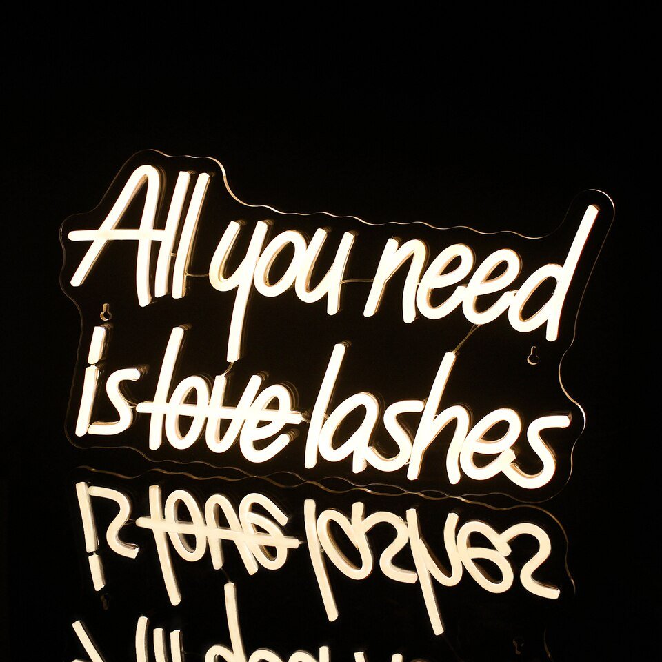 Néon "All You Need is Lashes" - 2