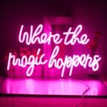 Lampe "Magic Happens" - 9