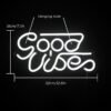 Lampe Néon "Good Vibes" - 5