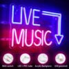 Néon "Live Music" - 15