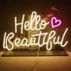 Néon "Hello Beautiful" - 7