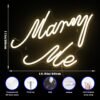 Néon "Marry Me" - 3