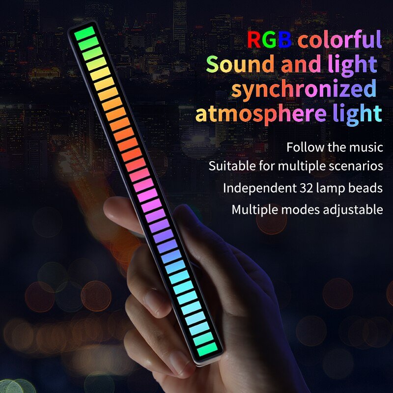 Barre Lumineuse Musicale RGB - 9