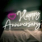 Néon "Happy Anniversary" - 6