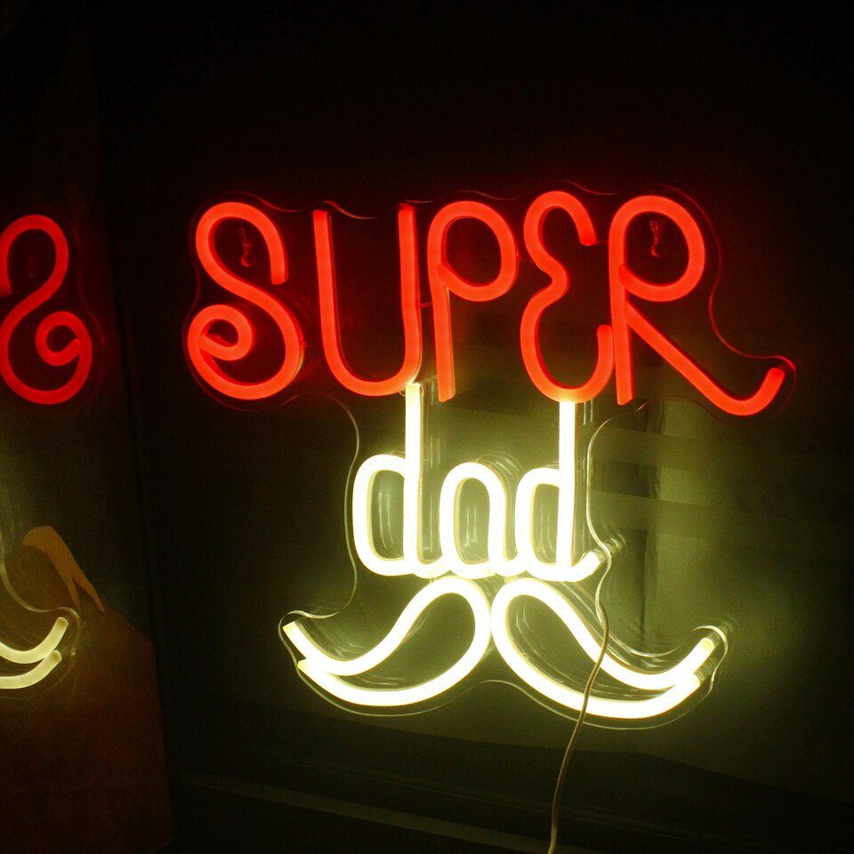 Néon "Super Dad" - 4