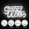 Lampe Néon "Good Vibes" - 4