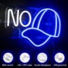 Néon "NO" pour Gamers - 3