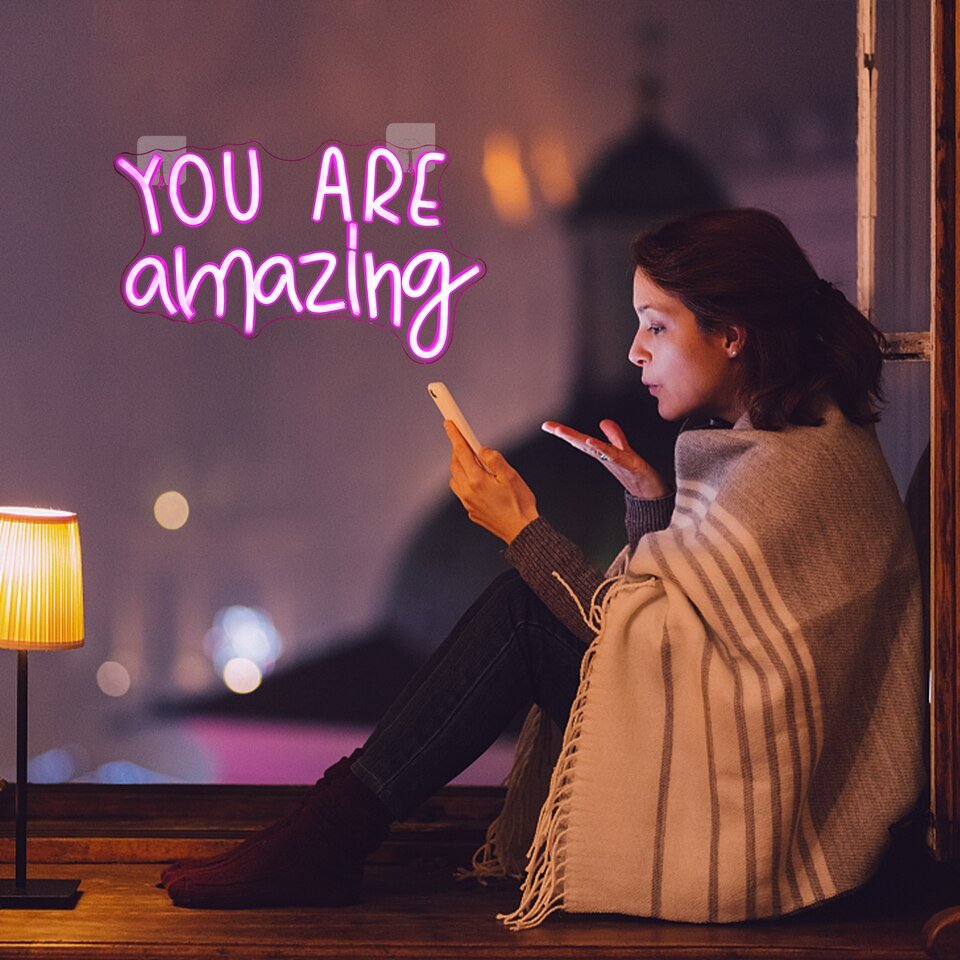 Néon personnalisé "You Are Amazing" - 6