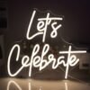 Néon "Let's Celebrate" - 7